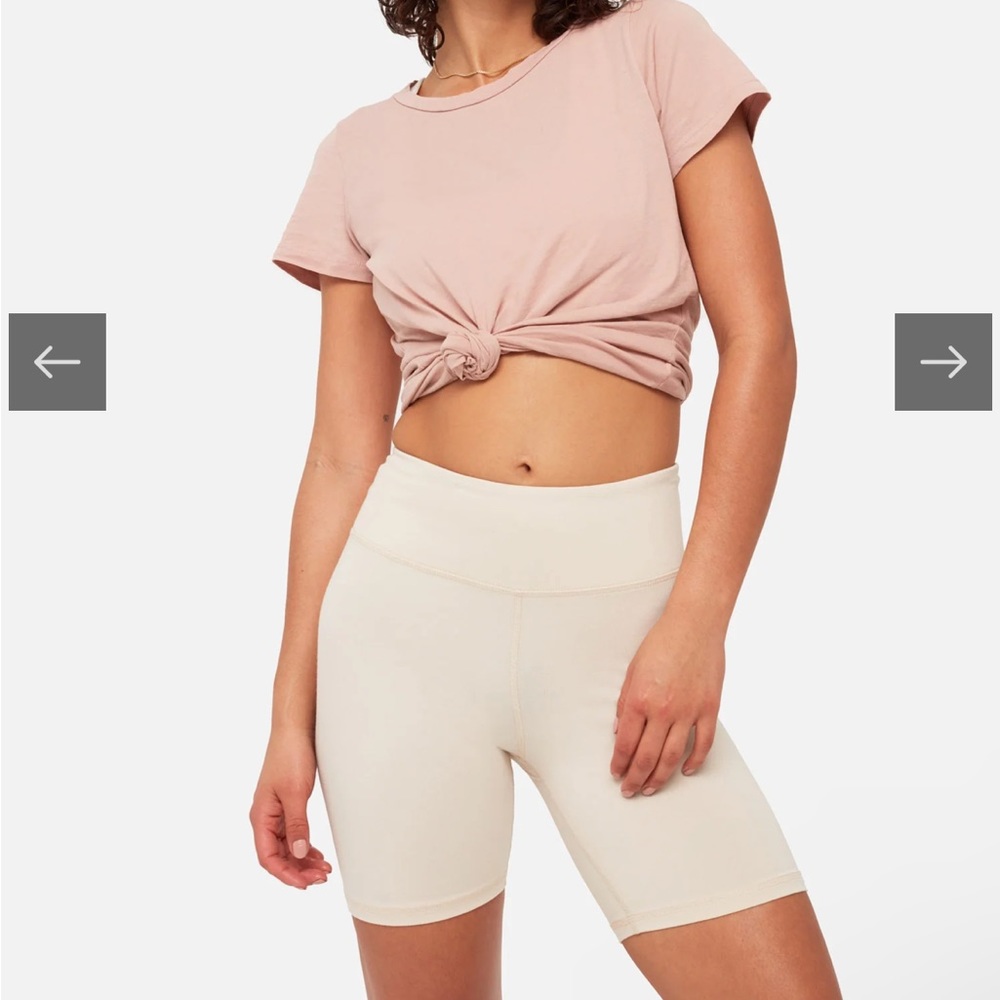 Mate the label organic bike shorts (bone)